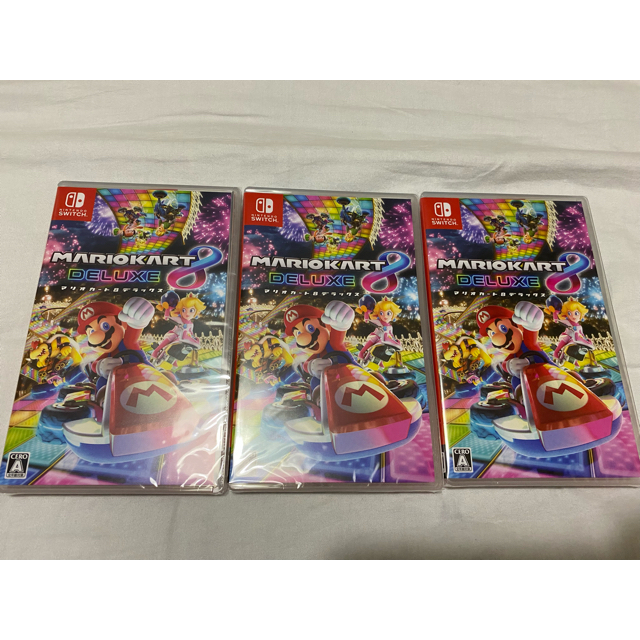 新品　マリオカート　3本セット