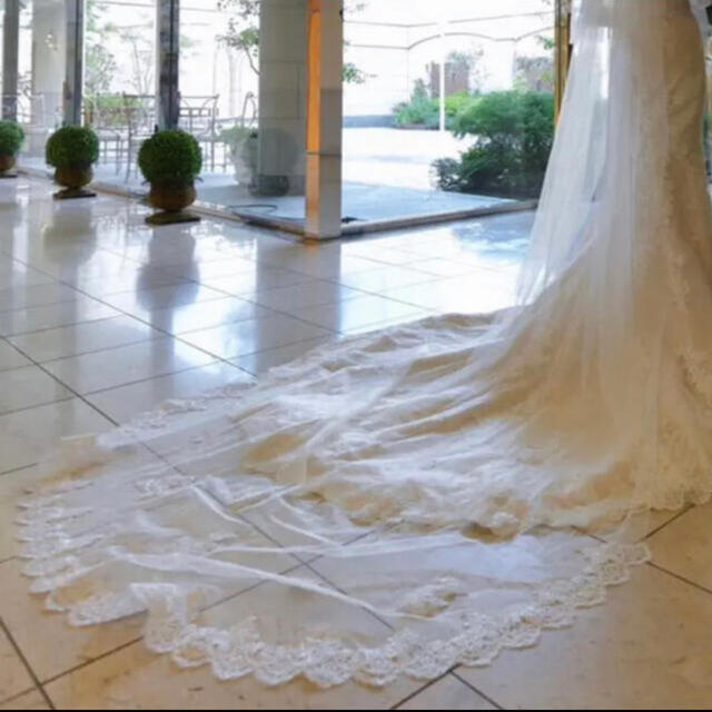 Vera Wang - ウェディング ロングベール 2段 レースの通販 by 安い