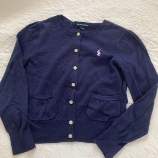 ラルフローレン(Ralph Lauren)の美品☆ラルフローレン カーディガン 6歳用(カーディガン)