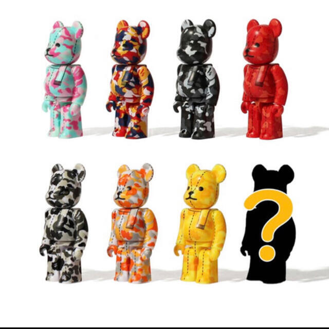 MEDICOM TOY(メディコムトイ)のA BATHINGAPE BE@RBRICK BAPE CAMO 100% #3 エンタメ/ホビーのおもちゃ/ぬいぐるみ(キャラクターグッズ)の商品写真