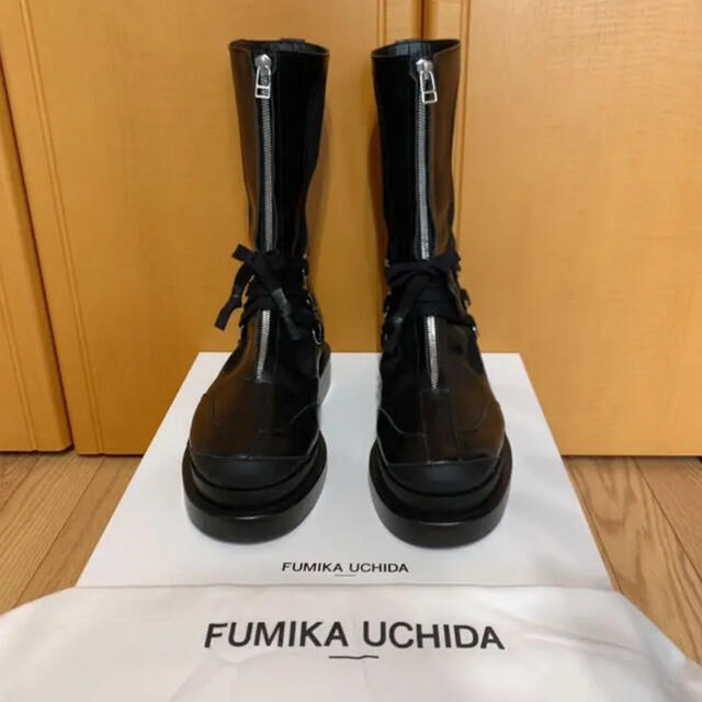 あすつく】 FUMIKA UCHIDA ミドルブーツ フミカウチダ2way boots artis