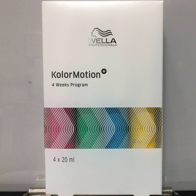 WELLA(ウエラ)の消費期限10月末　ウエラ カラーモーション+ 4ウィークプログラム  最終値引き コスメ/美容のヘアケア/スタイリング(トリートメント)の商品写真