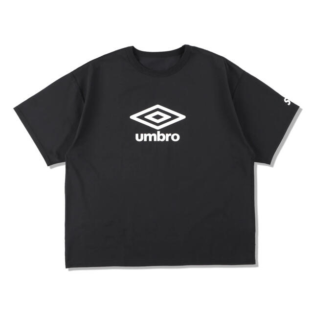 UMBRO(アンブロ)のWIND AND SEA umbro Tシャツ　Lサイズ　黒　black メンズのトップス(Tシャツ/カットソー(半袖/袖なし))の商品写真