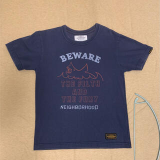 ネイバーフッド(NEIGHBORHOOD)のNEIGHBOURHOOD ネイビー Tシャツ XS(Tシャツ(半袖/袖なし))