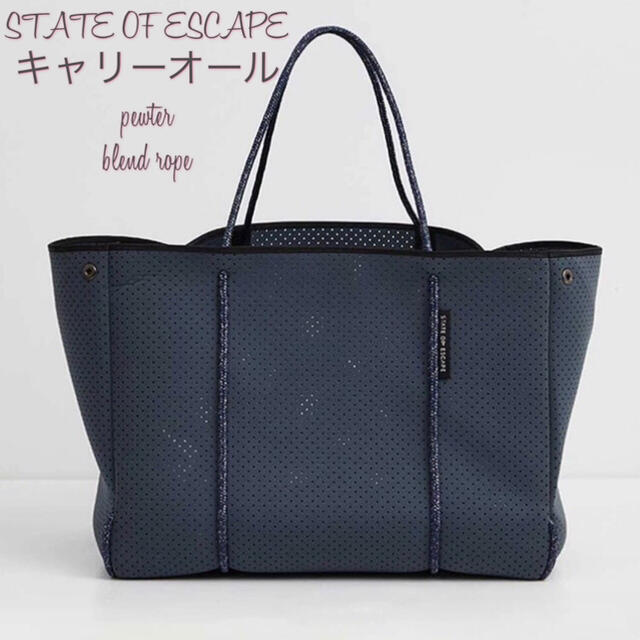 STATE OF ESCAPE  キャリーオール  pewter  新品