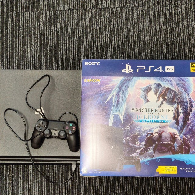 PS4Pro MHW:アイスボーン　Master Editionエンタメ/ホビー