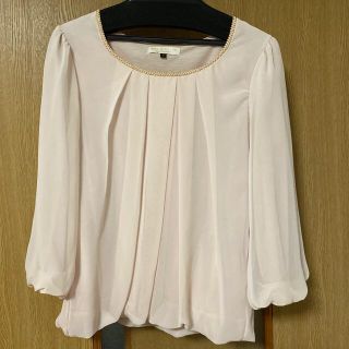 プロポーションボディドレッシング(PROPORTION BODY DRESSING)のシフォンブラウス　ピンク　プロポーションボディドレッシング(シャツ/ブラウス(長袖/七分))