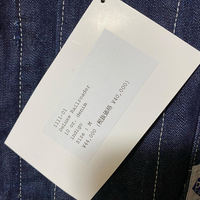 POST OVERALLS(ポストオーバーオールズ)のPostO’All カバーオール　新品　Mサイズ メンズのジャケット/アウター(カバーオール)の商品写真