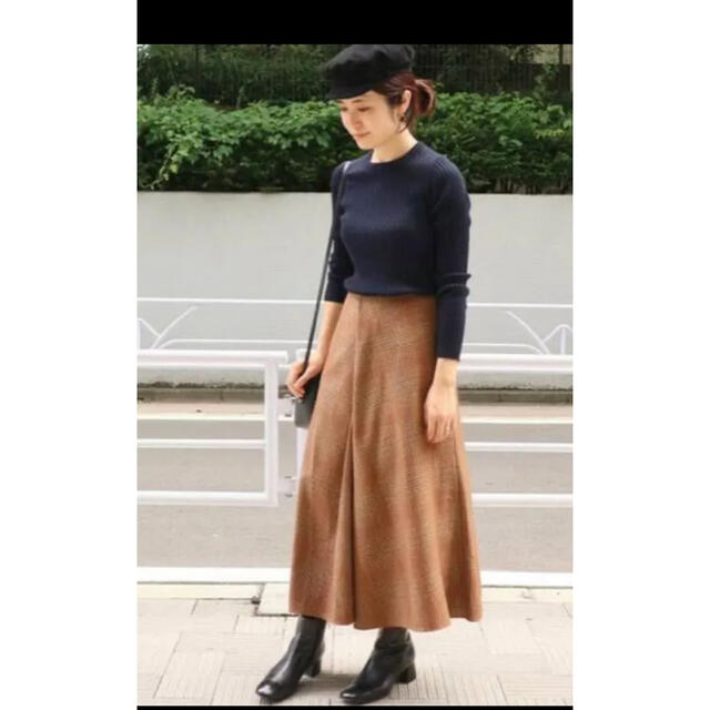 iena waceランダムフレアスカート 36