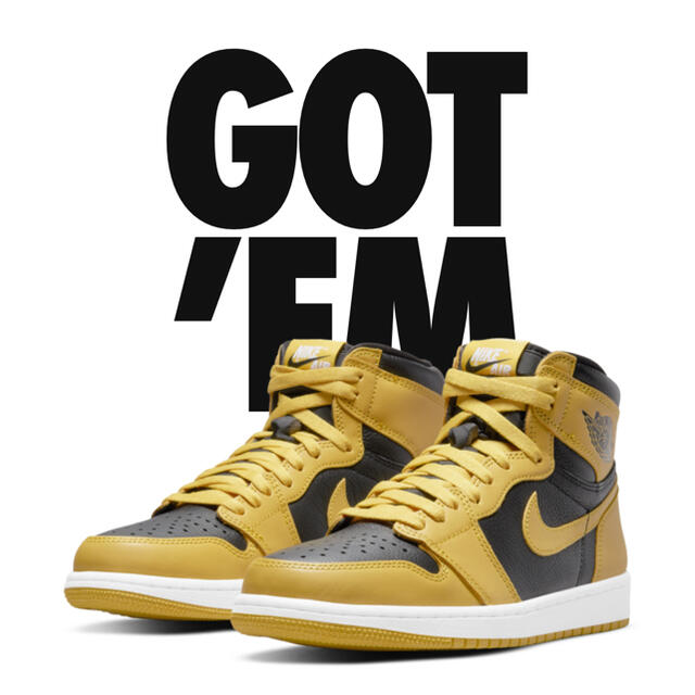 NIKE AIR JORDAN 1 HIGH OG "POLLEN"スニーカー