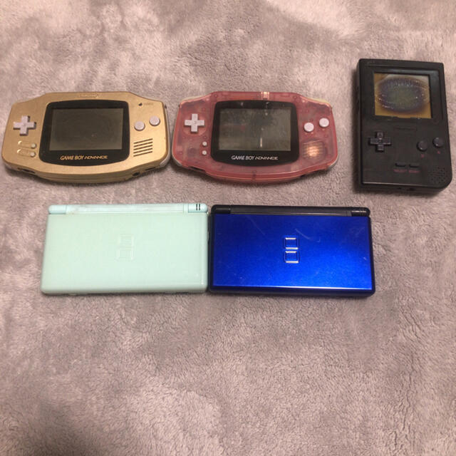 Nintendo ゲームボーイアドバンス DSLite 他 5台セット ジャンクエンタメ/ホビー