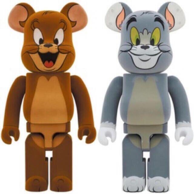 BE@RBRICK TOM／JERRY フロッキー Ver. 1000％ セット