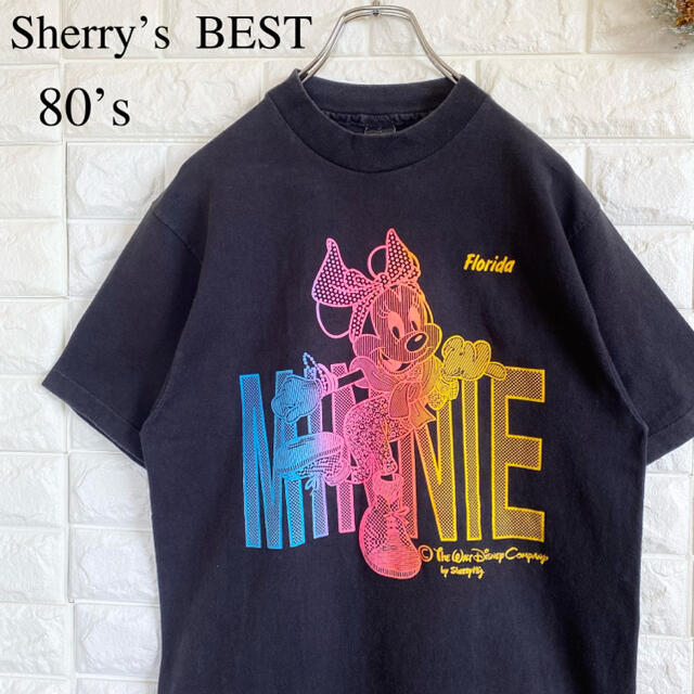 80年代 Sherry's BEST BODY ミニーマウス プリント TシャツPOLO