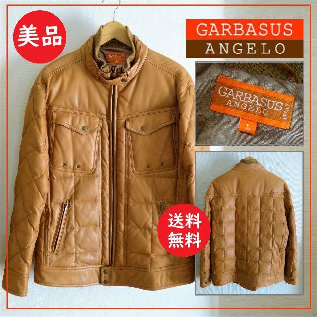 ANGELO GARBASUS - 送料込 美品☆アンジェロガルバス レザー ダウン