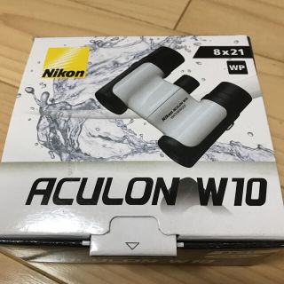 ニコン(Nikon)のNIKON 双眼鏡　ACULON W10のホワイト(その他)