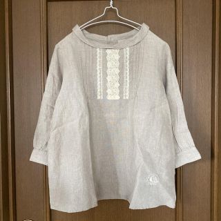 サマンサモスモス(SM2)のyuyu様専用＊新品 ＊TSUHARU SM2＊ロールカラー刺繍入りブラウス(シャツ/ブラウス(長袖/七分))