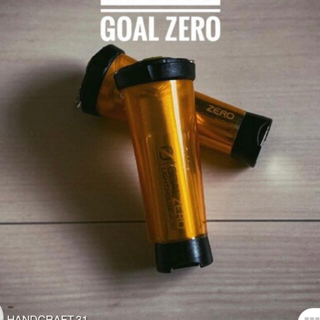 GOAL ZERO(ゴールゼロ)のゴールゼロ用アンバーフィルム スポーツ/アウトドアのアウトドア(ライト/ランタン)の商品写真