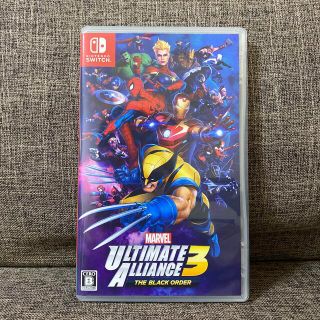 ニンテンドウ(任天堂)のMARVEL ULTIMATE ALLIANCE 3 マーベル　ゲームソフト(家庭用ゲームソフト)