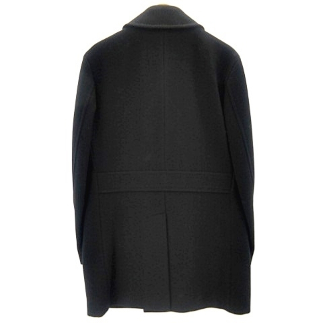 BURBERRY BLACK LABEL(バーバリーブラックレーベル)のバーバリーブラックレーベル 極美品 カシミヤ混 上質 ウールPコート L メンズのジャケット/アウター(ピーコート)の商品写真