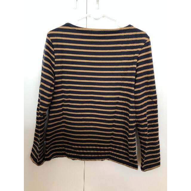 PETIT BATEAU(プチバトー)のPETIT BATEAU プチバトー レディース ボーダートップス レディースのトップス(カットソー(長袖/七分))の商品写真