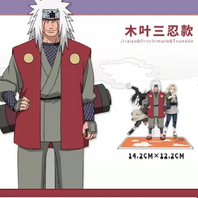 Naruto 三忍 自来也 綱手 大蛇丸 アクリルスタンド 中国限定 正規品の通販 By ドラミshop S Shop ラクマ