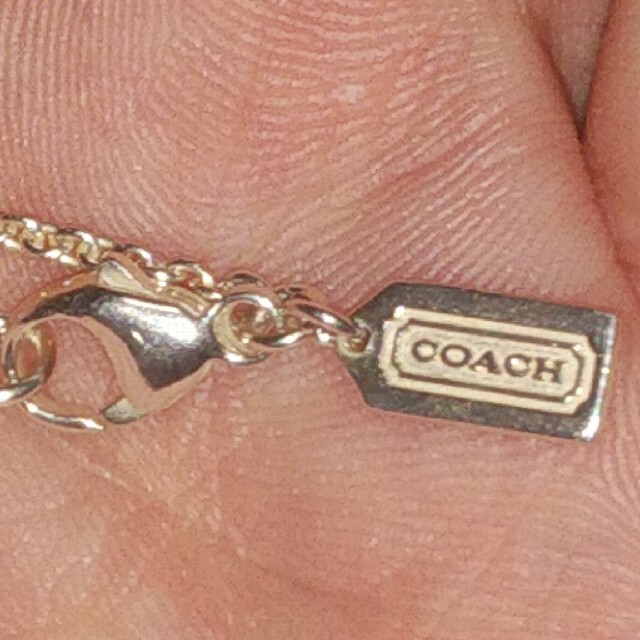 COACH(コーチ)のコーチ シルバーネックレス レディースのアクセサリー(ネックレス)の商品写真