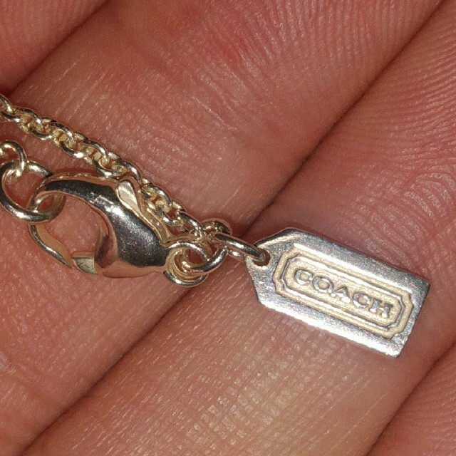 COACH(コーチ)のコーチ シルバーネックレス レディースのアクセサリー(ネックレス)の商品写真