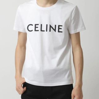 セリーヌ(celine)のCELINE セリーヌ　Tシャツ　Sサイズ　ホワイト(Tシャツ/カットソー(半袖/袖なし))