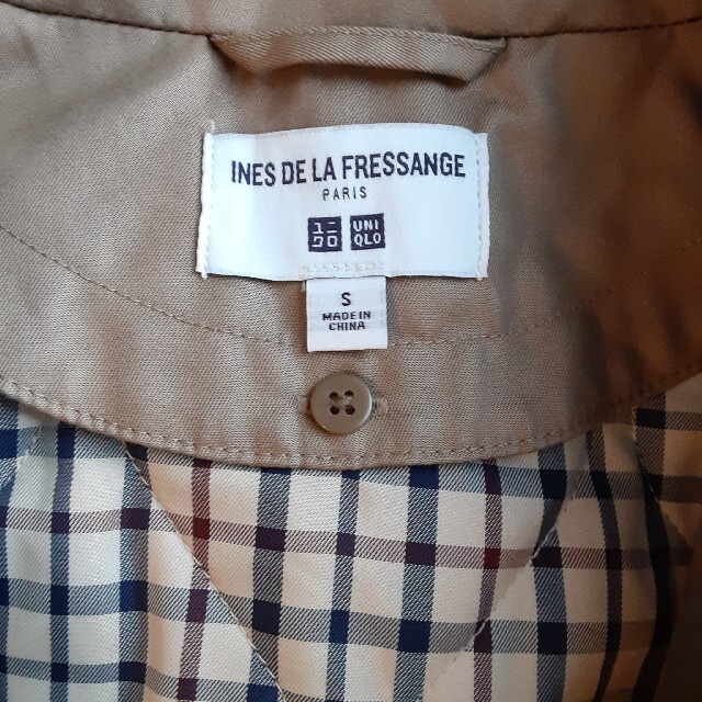 UNIQLO(ユニクロ)の21秋　ユニクロ　INES DE LA FRESSANGE　ステンカラーコート レディースのジャケット/アウター(トレンチコート)の商品写真