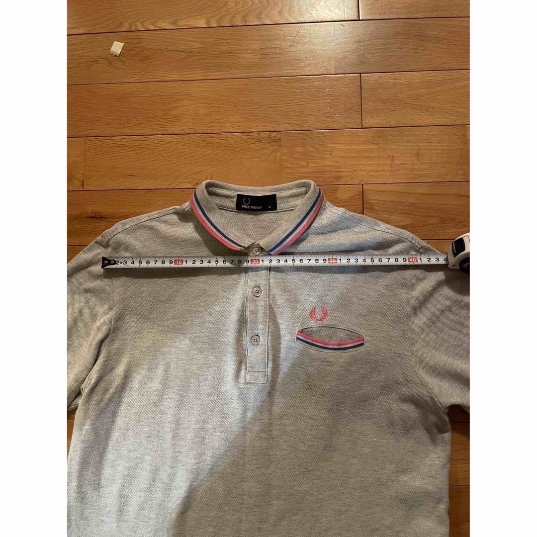 FRED PERRY(フレッドペリー)のフレッドペリー　七分袖ポロシャツ レディースのトップス(カットソー(長袖/七分))の商品写真