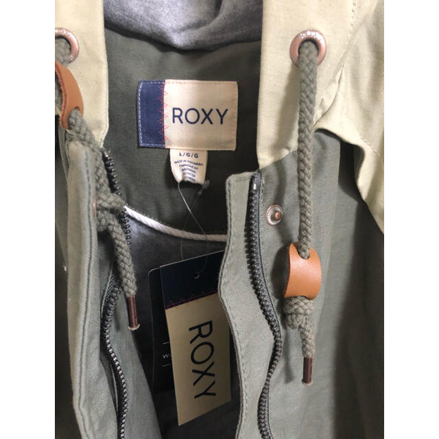 Roxy(ロキシー)の新品ROXYカーキ中綿ジャケット レディースのジャケット/アウター(ブルゾン)の商品写真
