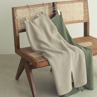 トゥデイフル(TODAYFUL)のTODAYFUL LIFE's Line Knit Skirt 値下げ交渉あり(ロングスカート)