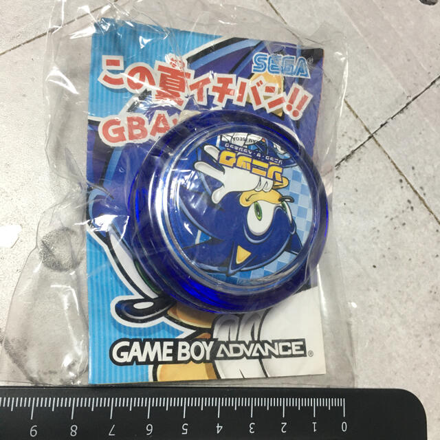 SEGA(セガ)のセガ ソニック ヨーヨー 特典 非売品　GBA ゲームボーイアドバンス エンタメ/ホビーのフィギュア(ゲームキャラクター)の商品写真