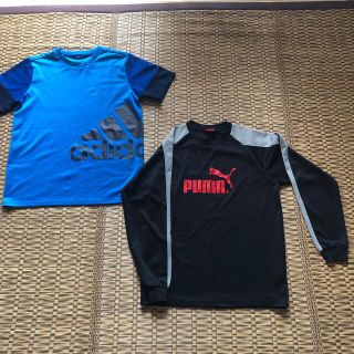 プーマ(PUMA)のPUMA、adidas 2点セット(Tシャツ/カットソー)