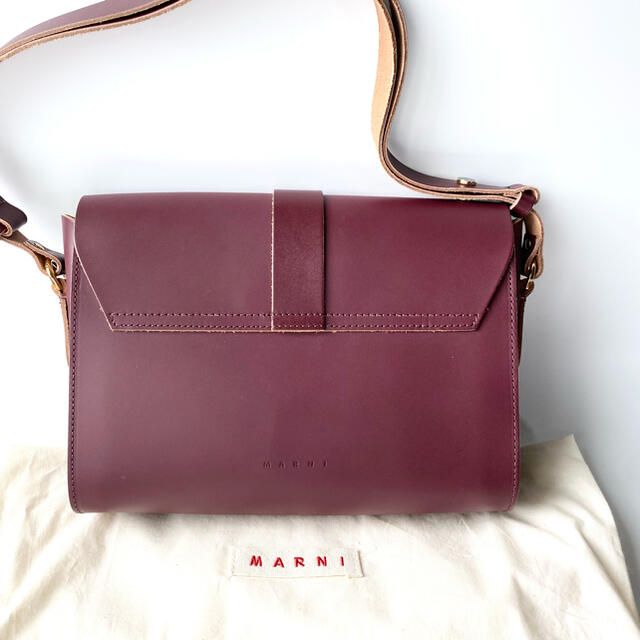 Marni - 新品未使用【直営店購入】Marni レザー ショルダーバッグ ...