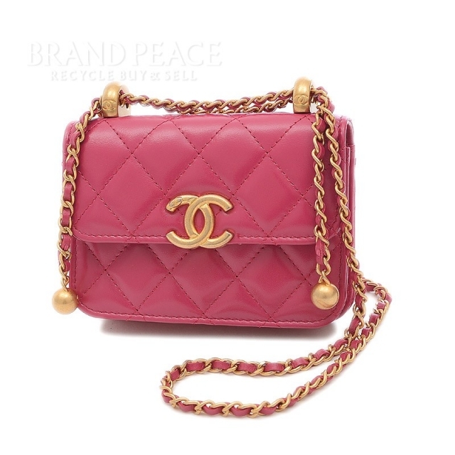 CHANEL シャネル  クラシック コインパース　ゴールド金具 ミニウォレット