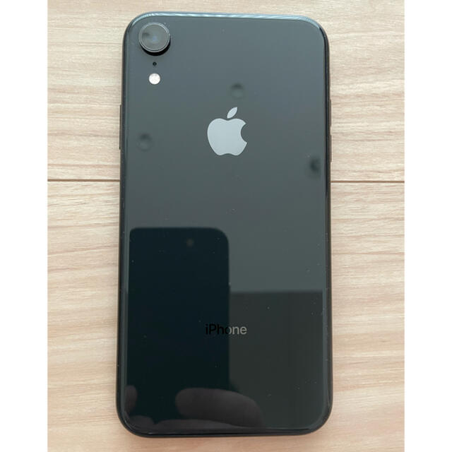 Apple(アップル)のiPhone XR 128GB ブラック SIMフリー スマホ/家電/カメラのスマートフォン/携帯電話(スマートフォン本体)の商品写真