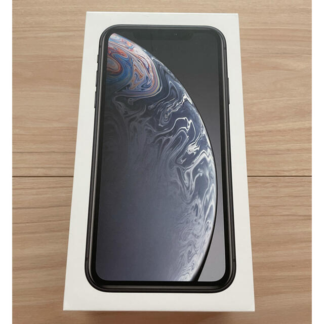 Apple(アップル)のiPhone XR 128GB ブラック SIMフリー スマホ/家電/カメラのスマートフォン/携帯電話(スマートフォン本体)の商品写真