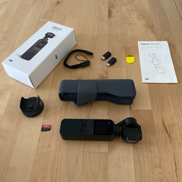 OSMO POCKET ワイヤレスモジュール&SD128GB付き 100%本物 15925円 www
