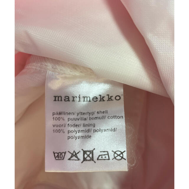 marimekko(マリメッコ)のmarimekko マリメッコ ウニッコレッド トートバッグ レディースのバッグ(トートバッグ)の商品写真