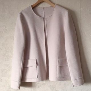 ダブルスタンダードクロージング(DOUBLE STANDARD CLOTHING)の✳︎お値下げ✳︎ダブルスタンダードクロージング  sov 羊毛ジャケット(ノーカラージャケット)