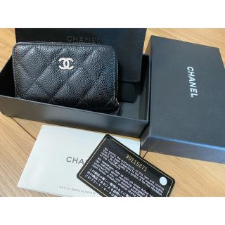 シャネル(CHANEL)のCHANEL シャネル　ミニ財布　キャビアスキン(財布)