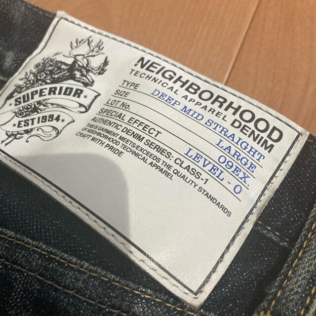 NEIGHBORHOOD(ネイバーフッド)のNEIGHBORHOOD 09AW RIGID DP MID DENIM デニム メンズのパンツ(デニム/ジーンズ)の商品写真