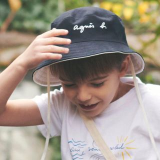 アニエスベー 子供 帽子(コットン)の通販 40点 | agnes b.のキッズ
