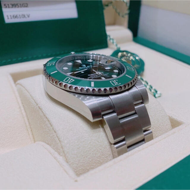 ROLEX(ロレックス)のロレックス　グリーンサブマリーナデイト メンズの時計(腕時計(アナログ))の商品写真