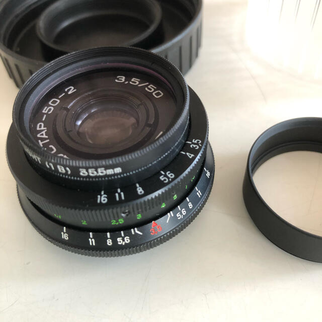 【美品】INDUSTAR 50-2 50mm F3.5 オールドレンズ スマホ/家電/カメラのカメラ(レンズ(単焦点))の商品写真