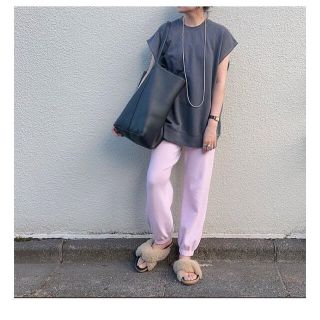 アダムエロペ メンアセリネンニットパンツ