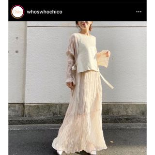 フーズフーチコ(who's who Chico)のWho's WhoChico ワンピース(ロングワンピース/マキシワンピース)