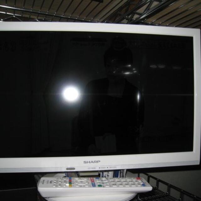 シャープアクオス液晶テレビLC-19K40-Wホワイト白B-CASカードリモコンテレビ