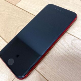 iPhone8　SIMフリー　カメラ故障　64GB　レッド ジャンク品(スマートフォン本体)